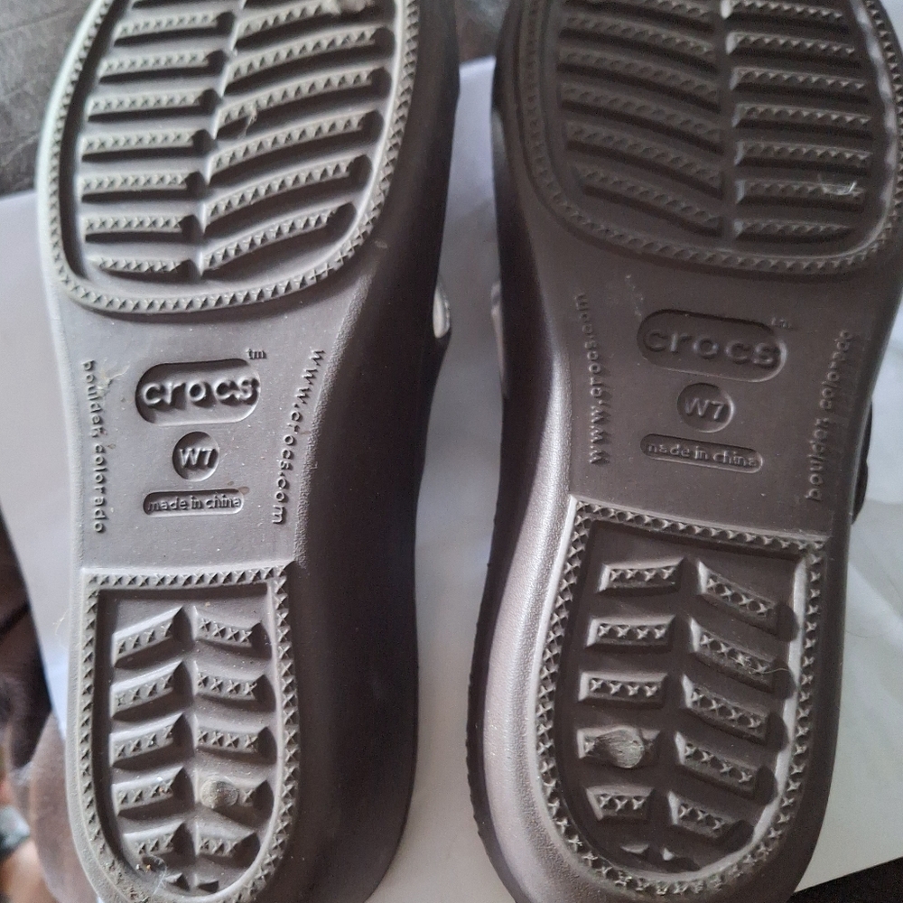 Croc sandals